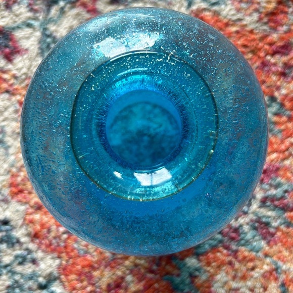 Vintage Seeded Glass Vase - Picture 4 of 4